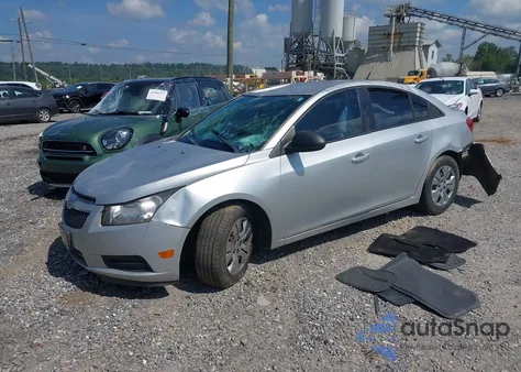 2014 Chevrolet Cruze Ls Auto из США, поврежденный, VIN 1G1PA5SH2E7430180